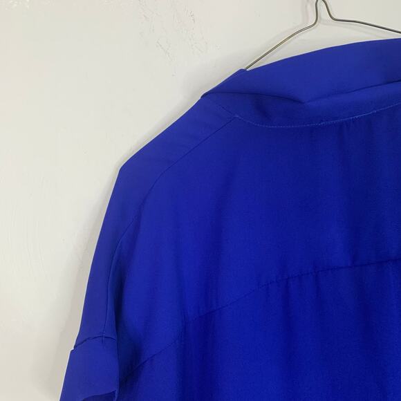 Lulu’s Rise to the Top Cobalt Blue Short Sleeve Top - Picture 10 of 10